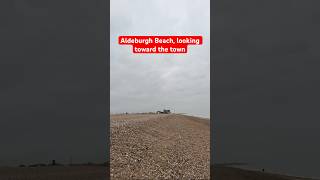 Aldeburgh Beach looking towards the town [upl. by Orihakat895]