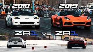 First 2019 ZR1 14 mile vs 2010 ZR1  RPM S4 E42 [upl. by Butcher]