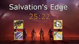 Salvations Edge Speedrun in 25 Minutes and 22 Seconds World record [upl. by April]