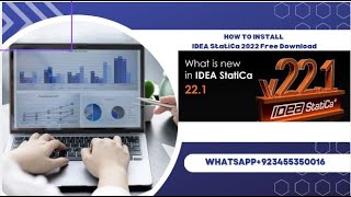 How to Install IDEA StatiCa 2022 for Free  StepbyStep Installation Guide [upl. by Meredithe]