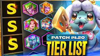 BEST TFT Comps for Set 12 Patch 1420  Teamfight Tactics Guide  Tier List [upl. by Ralip]