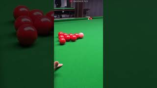 SNOOKER POV HEADCAM TABLE VIEW CUE BALL CONTROL SNOOKER COACH GOPRO CAMERA [upl. by Andreas]