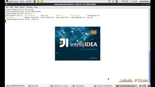 IntelliJ IDEA 14 Community Edition Installation in RedHat Enterprise Linux 69 RHEL 69 [upl. by Ttehc]