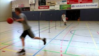 Slalomdribbeln im Basketball  Watch amp Learn  Tutorial SUO [upl. by Dubois]