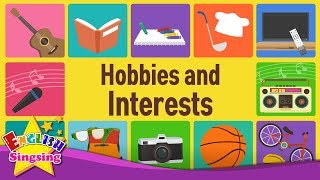 Kids vocabulary  Hobbies and Interests What do you like doing  Learn English for kids [upl. by Assirahs]