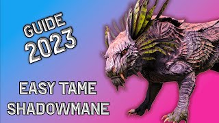 Taming Shadowmane and Trap in Ark  How to Tame Shadowmane in Ark Survival Evolved  Shadowmanes Ark [upl. by Notxam]