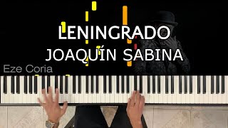 Leningrado  Joaquín Sabina  Piano Cover [upl. by Hylan]