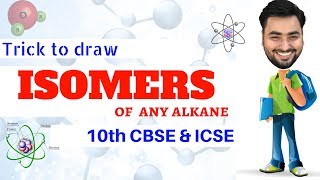 Easy trick to draw ISOMERS of any carbon compound [upl. by Anileuqcaj]