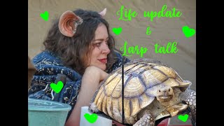 Life update and baby vlog little larp prep too [upl. by Ecniv]