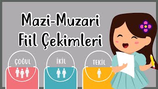 MAZİ MUZARİ FİİL ÇEKİMİ Örnek ve Alıştırmalar ile [upl. by Pinelli]