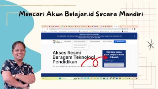 Menemukan Akun Belajarid Secara Mandiri [upl. by Anirres14]