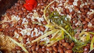 Jamaican Rice amp Peas using Canned Beans ready in minutes [upl. by Aikenat123]