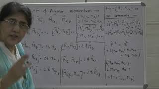 Quantum Mechanical Treatment of Angular Momentum Lecture 5 [upl. by Satsoc64]