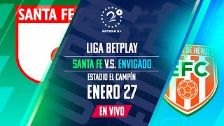 SANTA FE VS ENVIGADO  LIGA BETPLAY  EN VIVO [upl. by Christean]