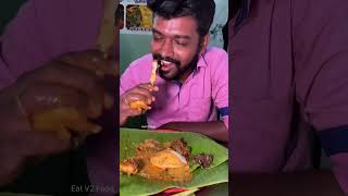 Power Kadai Madurai Famous Non Veg Restaurant 🔥 Nalli Kari 💯 Mutton Chukka 🎉 eat V2 Food shorts [upl. by Anemij619]