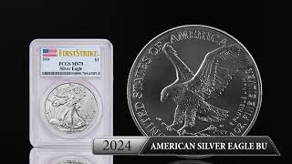 2024 American Silver Eagle Graded 438444 [upl. by Jenny177]