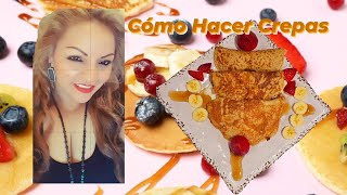 Cómo Hacer Crepas [upl. by Haggai]