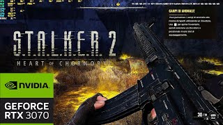 STALKER 2  Test RTX 3070  Ryzen 5 3600  32 GB RAM  GRAFICA EPICA  NITIDEZZA 100 DLSS FHD [upl. by Leugimesoj]