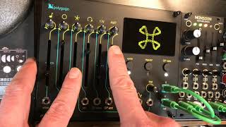 POLYGOGO Morphing Soundscapes  Stereo Oscillator  Sound Demo 1  Eurorack Modular Synthesizer [upl. by Oemor975]