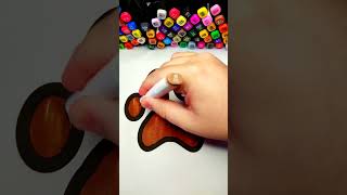 COLORING BOOK ASMR  asmr art coloring satisfying asmrsounds coloringpages drawing coloring [upl. by Mayes]