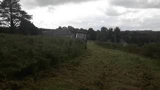 Zetor 5718 topping churchyard grounds [upl. by Coats691]