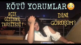 KÖTÜ YORUMLARI OKUYORUM  Dini Görüşüm Açık Giyinme Tavsiyesi [upl. by Eicyaj]