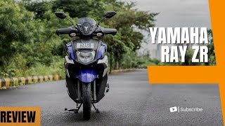 கம்மி weight ல் 😮Yamaha ray zr  125 cc scooter  Full Detail Review  ROCKINGTAMIZHA RTF [upl. by Marelya]