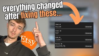 5 Etsy Mistakes That Are Holding Your Store Back From Success [upl. by Chase118]