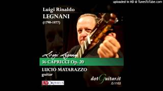 Caprice No 33 Polacca  Legnani  Lucio Matarazzo [upl. by Freudberg]