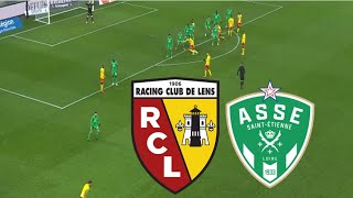 AS SaintÉtienne 02 RC Lens Résumé du match  Ligue 1 20242025 [upl. by Tillman]