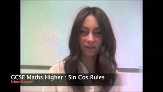 Sin and Cos Rules GCSE Maths H Exam Question [upl. by Nabala]