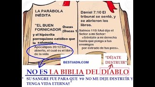 No son iguales no son lo mismo ¿Cuál es la diferencia entre la Biblia y el libro de la verdad [upl. by Abehs844]