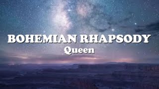 Queen  BOHEMIAN RHAPSODY Lyrics Video [upl. by Yrrem]