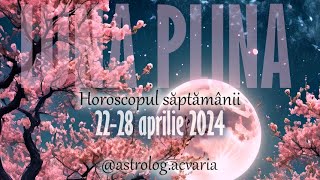 FINAL DE SCHIMBARE💥 Horoscop 2228 APRILIE 2024  INTRO 🌼 Astrolog Acvaria [upl. by Lindo]