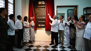 Inauguración del Centro Cultural “Leyes de Reforma” desde Veracruz [upl. by Yenruoc753]