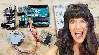 Beginners Guide to Controlling Stepper Motors with Arduino [upl. by Aicemaj]