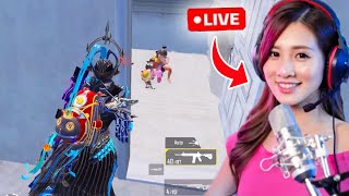 I Stream Sniped A Girl Streamer And This Happened • BGMI Gameplay • Casetoo [upl. by Dovev]