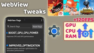 Unlock Peak Android Performance WebView Tweaks 120fps  No Root [upl. by Rooker]