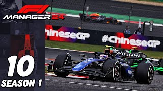 A Great Recovery Drive Needed at the Chinese GP  Season 1  F1 Manager 24 [upl. by Blackmore]