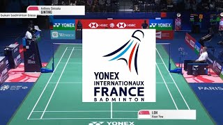 Full Match Highlight BWF  Anthony Sinisuka Ginting vs Loh Kean Yew [upl. by Ordnajela]