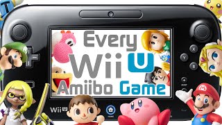 What Amiibo do in Every Wii U Game [upl. by Nomrej61]