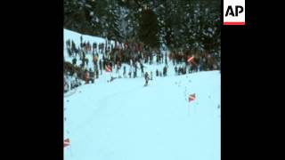 SYND 10274 ZWILLING WINS WORLD DOWNHILL SKI [upl. by Lou]