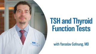 TSH and Thyroid Function Tests  UCLA Endocrine Center [upl. by Eenrahc346]