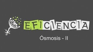 ÓSMOSIS II Membrana semipermeable Paso disolvente Inversa y Directa Turgencia Plasmólisis [upl. by Akenahs]