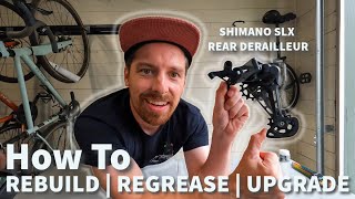 Revive Your Shimano 12Speed Rear Derailleur  Rebuild Regrease and Upgrade [upl. by Vern658]