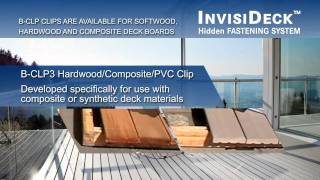 InvisiDeck® Hidden FASTENING SYSTEM [upl. by Tat1]