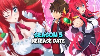 High School DxD Season 5 Release Date New Updates 2024 [upl. by Pederson]