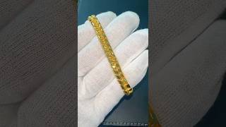 An artwork a 73g Cuban chain goldaccessories jewelry goldbraclets goldbracletdesignsformen [upl. by Wilbert]