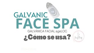 Galvánica facial ¿Cómo se usa [upl. by Rodriguez]