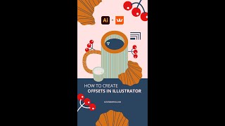 How to create offsets in Illustrator [upl. by Azeel]